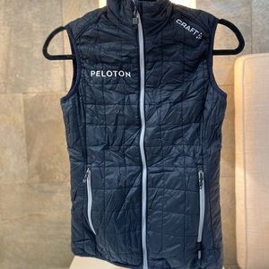 PELOTON Craft Women's Primaloft Light Weight Vest Black Sz XS